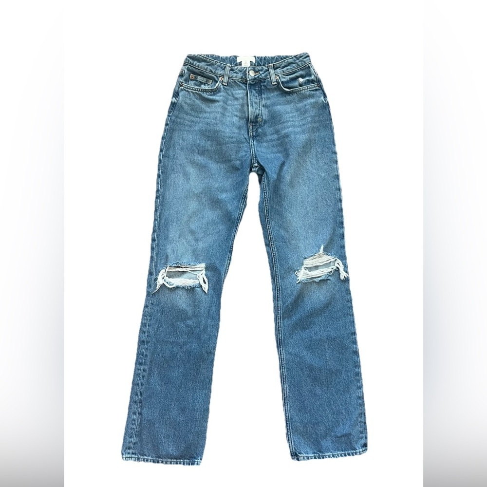 H&M Women's  Jeans Size US 6 Blue (0639)